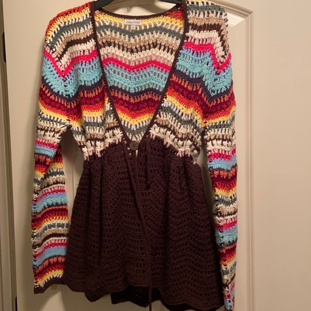 Crochet sweater